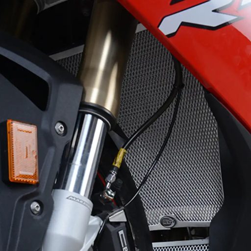 R&G Racing Radiator Guard - RAD0247BK - BMW S1000XR / M1000XR 2020-2025