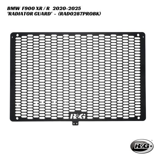 R&G PRO Radiator Guard - RAD0287PROBK - BMW F900 XR / R 2020-2025
