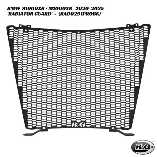 R&G PRO Radiator Guard - RAD0291PROBK - BMW S1000XR / M1000XR 2020-2025