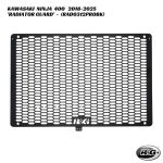 R&G Racing PRO Radiator Guard - RAD0312PROBK - Kawasaki Ninja 400 2018-2025