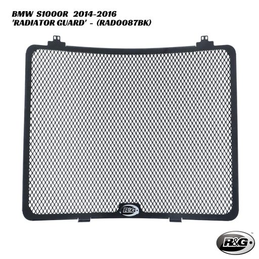 R&G Racing Radiator Guard - RAD0087BK - BMW S1000R 2014-2016