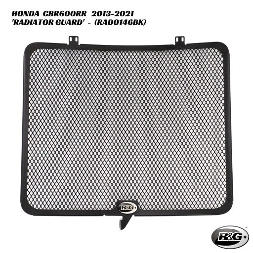 R&G Racing Radiator Guard - RAD0146BK - Honda CBR600RR 2013-2021