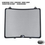 R&G Racing Radiator Guard - RAD0183BK - Kawasaki ZX14 / ZZR1400 2006-2019