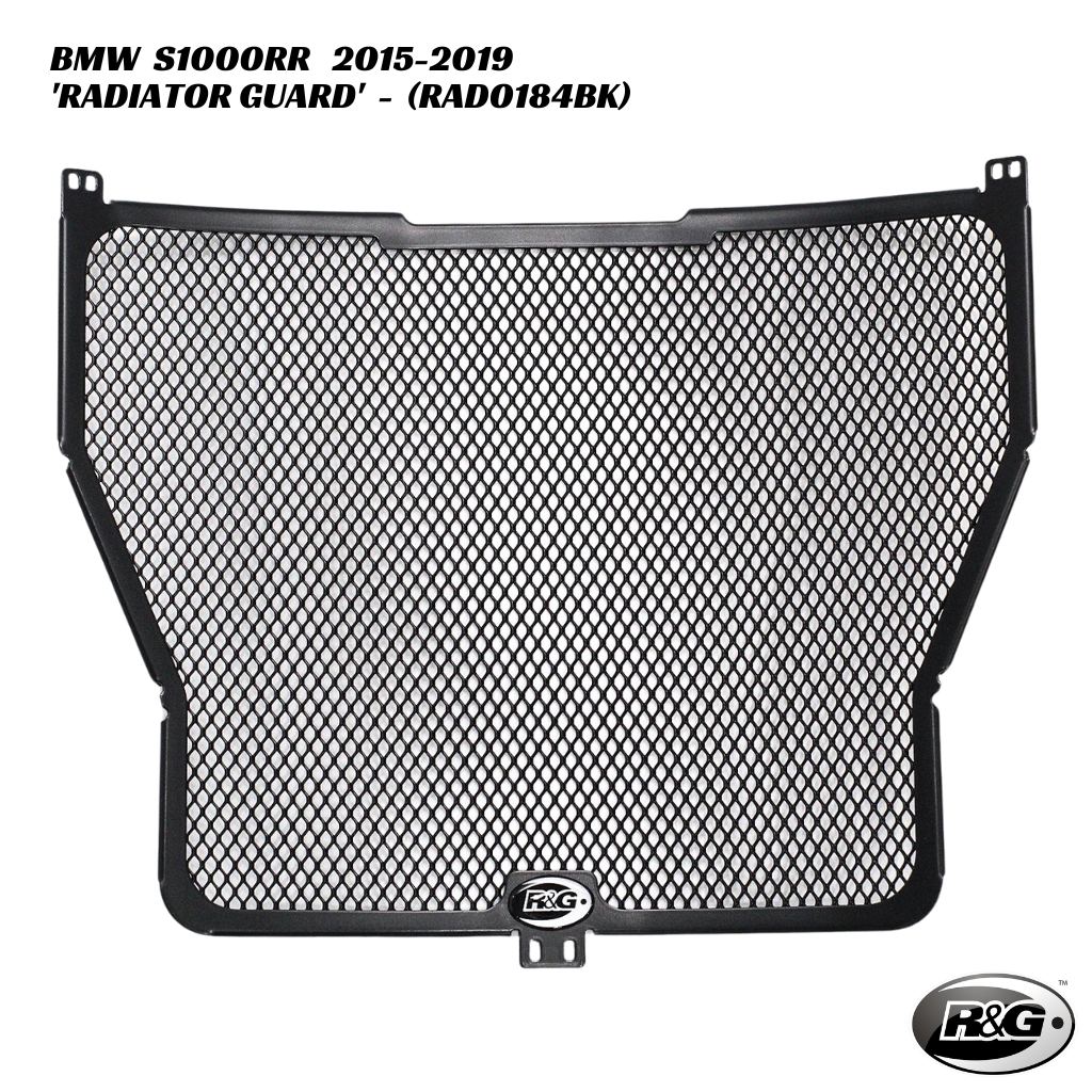 R&G Racing Radiator Guard - RAD0184BK - BMW S1000RR 2015-2019