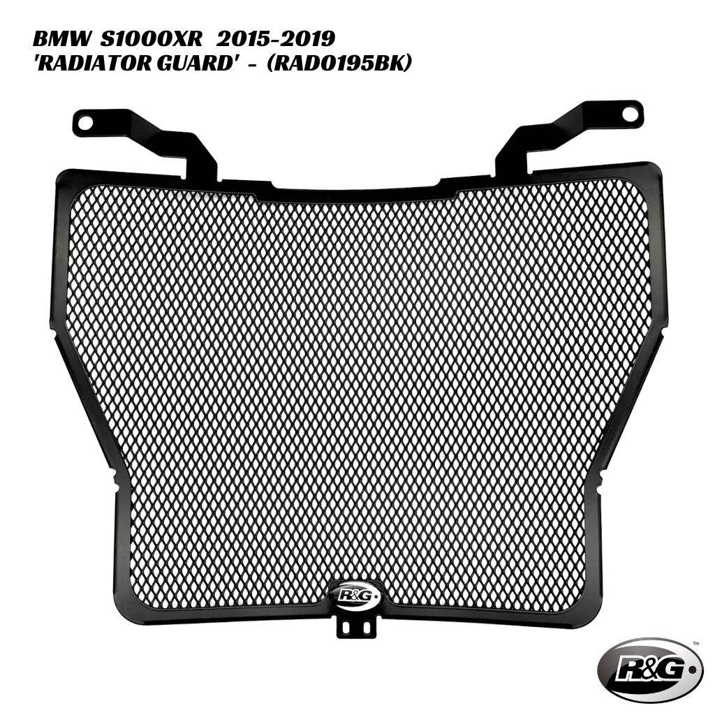 R&G Racing Radiator Guard - RAD0195BK - BMW S1000XR 2015-2019