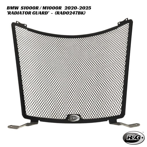 R&G Racing Radiator Guard - RAD0247BK - BMW S1000R / M1000R 2020-2025
