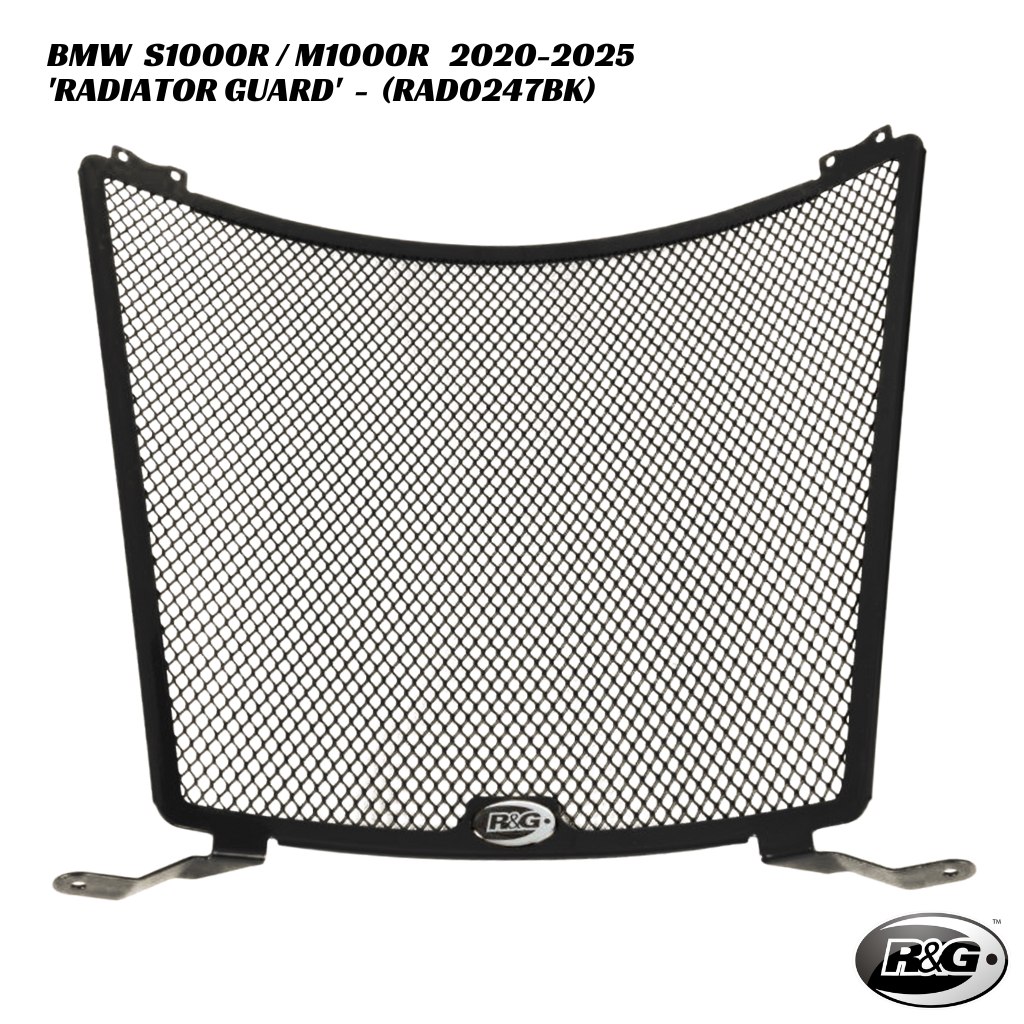 R&G Racing Radiator Guard - RAD0247BK - BMW S1000R / M1000R 2020-2025
