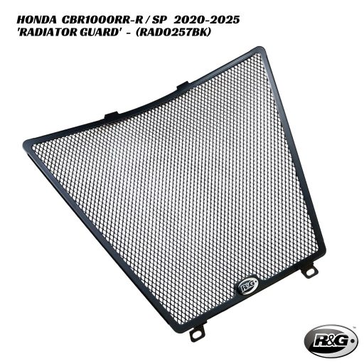 R&G Racing Radiator Guard - RAD0257BK - Honda CBR1000RR-R / SP 2020-2025