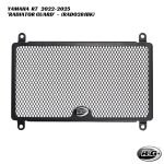 R&G Racing Radiator Guard - RAD0281BK - Yamaha R7 2022-2025