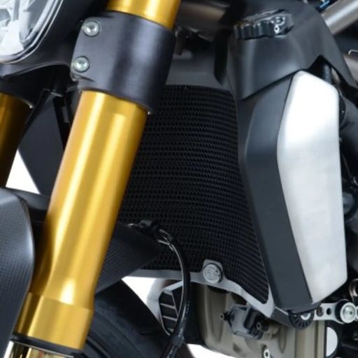 R&G Racing Radiator Guard - RAD0172BK - Ducati Monster 1200 / S / R 2014-2020