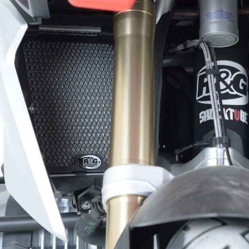 R&G Racing Radiator Guards - RAD0151BK - BMW R 1200 GS / ADV 2013-2018