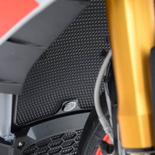 R&G Radiator Guard - RAD0192BK - Aprilia Tuono V4 / 1100 / Factory 2015-2022