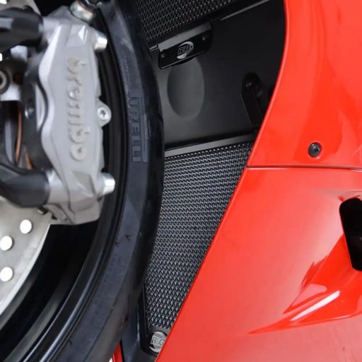 R&G Radiator & Oil Cooler Guards - RAD0117BK - Ducati Panigale 1199 / S / R 2012-2015