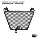 R&G Oil Cooler Guard - OCG0025BK - Aprilia Tuono V4 1100 / Factory 2015-2024