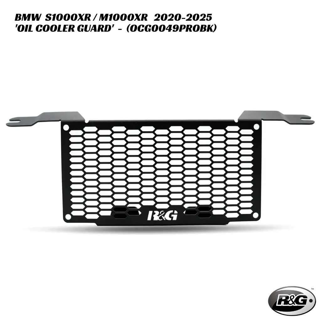 R&G PRO Oil Cooler Guard OCG0049PROBK BMW S1000XR M1000XR 2020-2025 R&G PRO Oil Cooler Guard - OCG0049PROBK - BMW S1000XR / M1000XR 2020-2025