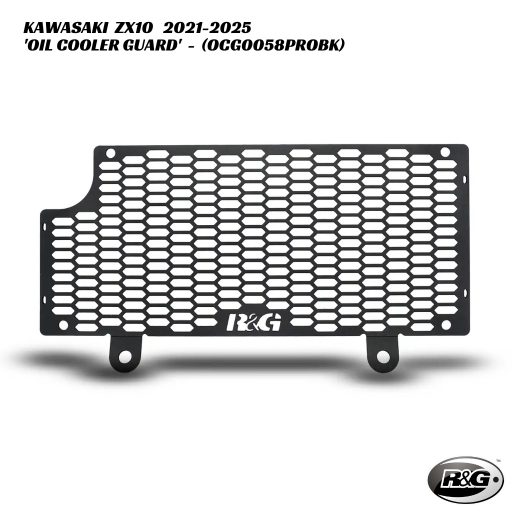 R&G PRO Oil Cooler Guard - OCG0058PROBK - Kawasaki ZX10 2021-2025