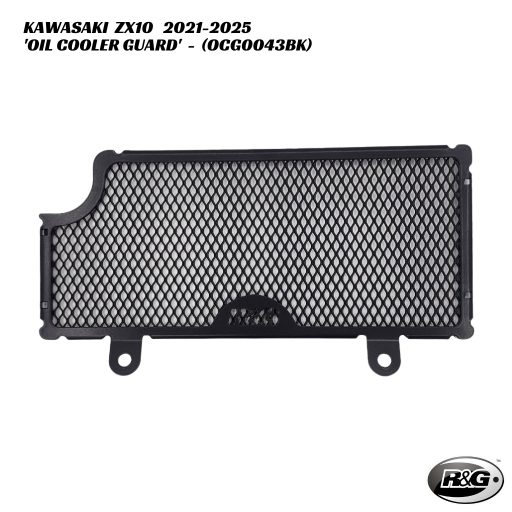R&G Racing Oil Cooler Guard - OCG0043BK - Kawasaki ZX10 2021-2025