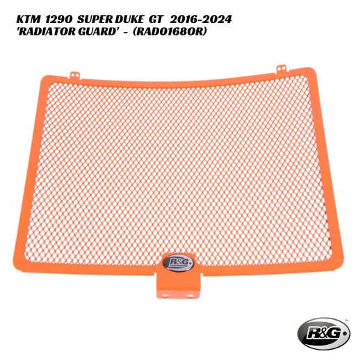 R&G Racing Radiator Guard - RAD0168OR - KTM 1290 Super Duke GT 2016-2024