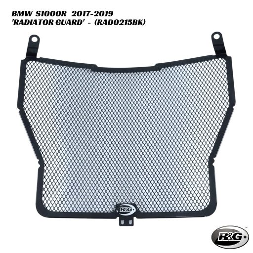 R&G Racing Radiator Guard - RAD0215BK - BMW S1000R 2017-2019