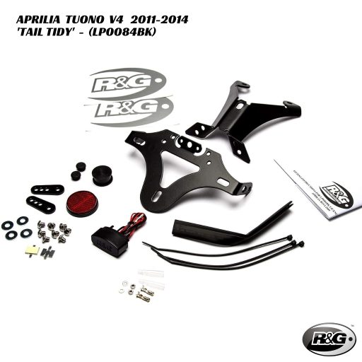 R&G Tail Tidy - LP0084BK - Aprilia Tuono V4 2011-2014