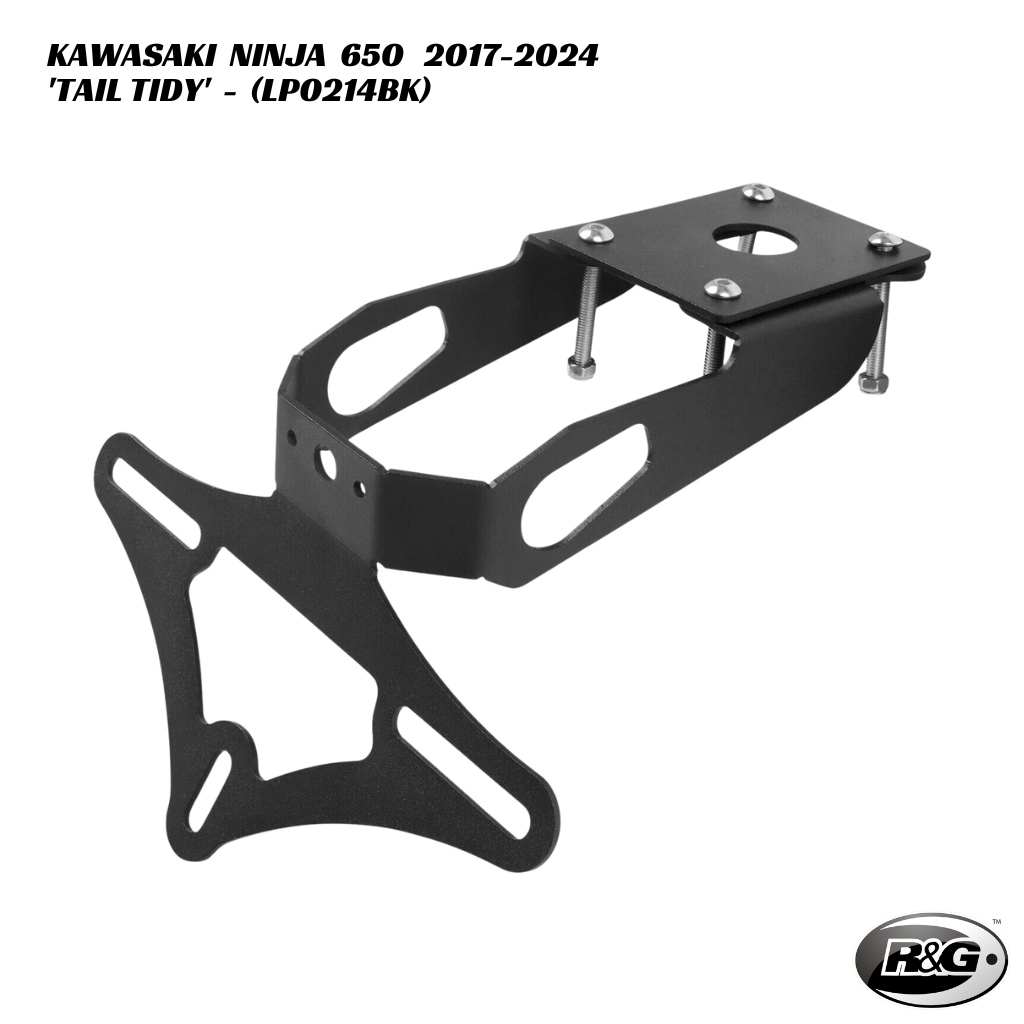 R&G Tail Tidy LP0214BK Kawasaki Ninja 650 2017-2024 R&G Tail Tidy - LP0214BK - Kawasaki Ninja 650 2017-2024