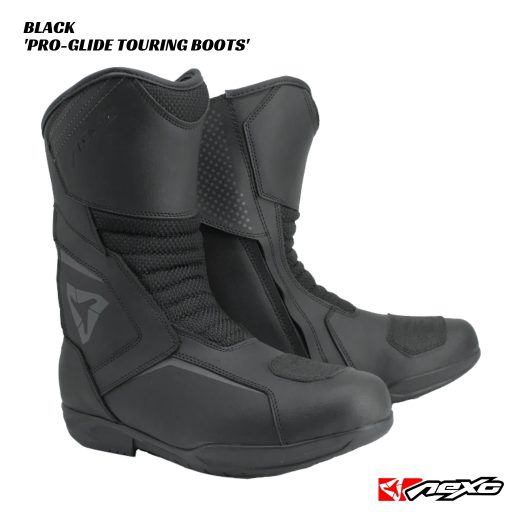 Nexo Pro-Glide Touring Boots - BLACK