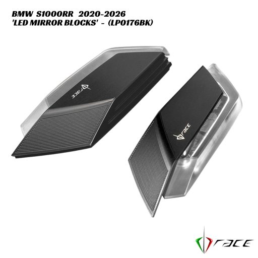 DB Race Sequential LED Indicators - Mirror Block Offs - BMW S1000RR 2020-2026
