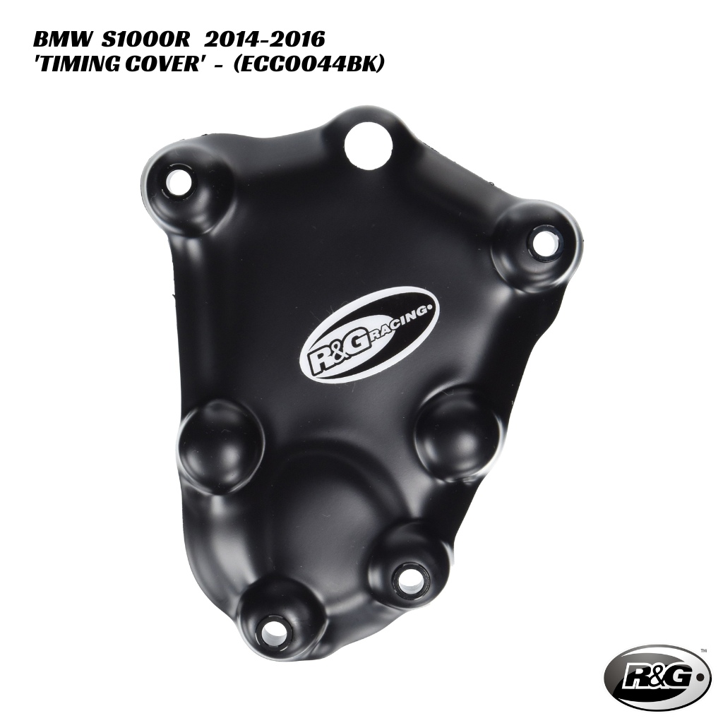 1 R&G Timing Case Engine Cover ECC0044BK BMW S1000R 2014-2016 R&G Timing Case Engine Cover - ECC0044BK - BMW S1000R 2014-2016