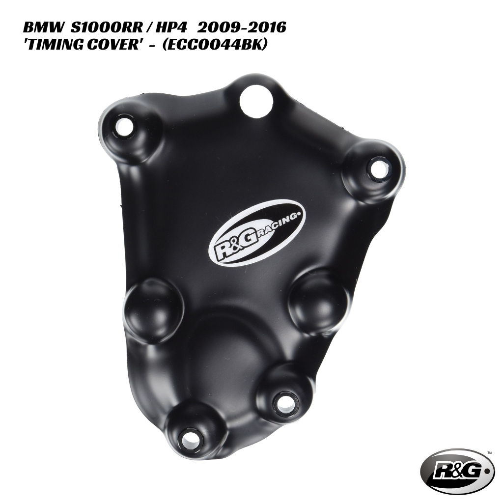 1 R&G Timing Case Engine Cover ECC0044BK BMW S1000RR HP4 2009-2016 R&G Timing Case Engine Cover - ECC0044BK - BMW S1000RR / HP4 2009-2016