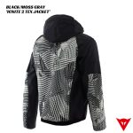 Dainese Ignite 2 Textile Jacket - BLACK/MOSS GRAY